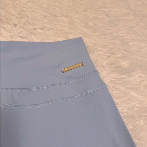Gymshark Light Blue Bike Shorts - Picture 4 of 7
